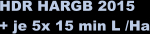 HDR HARGB 2015 + je 5x 15 min L /Ha