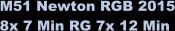 M51 Newton RGB 2015 8x 7 Min RG 7x 12 Min