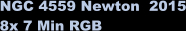 NGC 4559 Newton  2015 8x 7 Min RGB