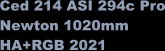 Ced 214 ASI 294c Pro Newton 1020mm HA+RGB 2021